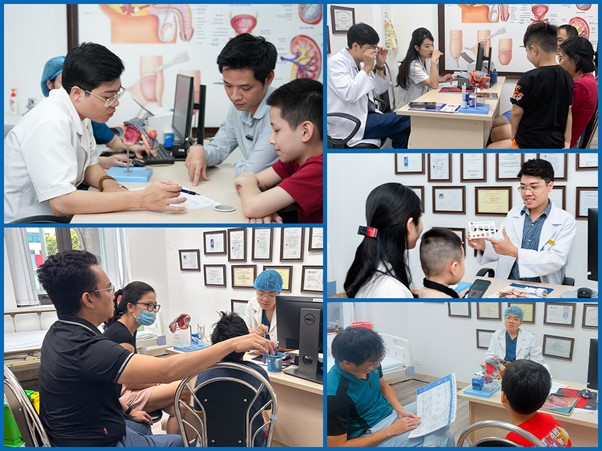 Thăm khám cắt bao quy đầu cho trẻ tại Mega Med